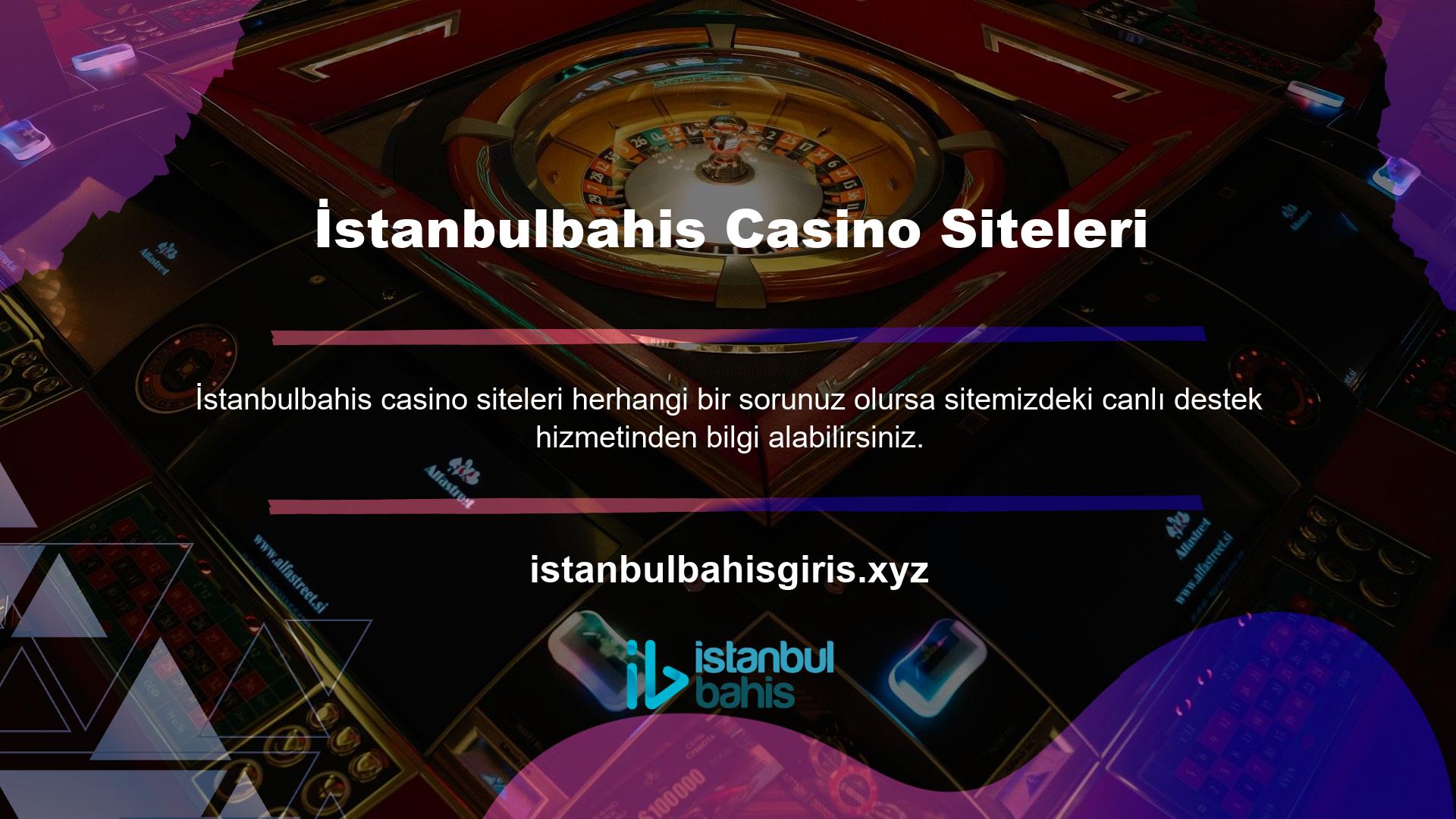 Her gün yoğun çevrimiçi casino siteleri için canlı destek hizmeti